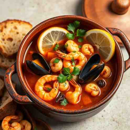 Spanish Fish Stew for Two | Caldo de Pescado Recipe